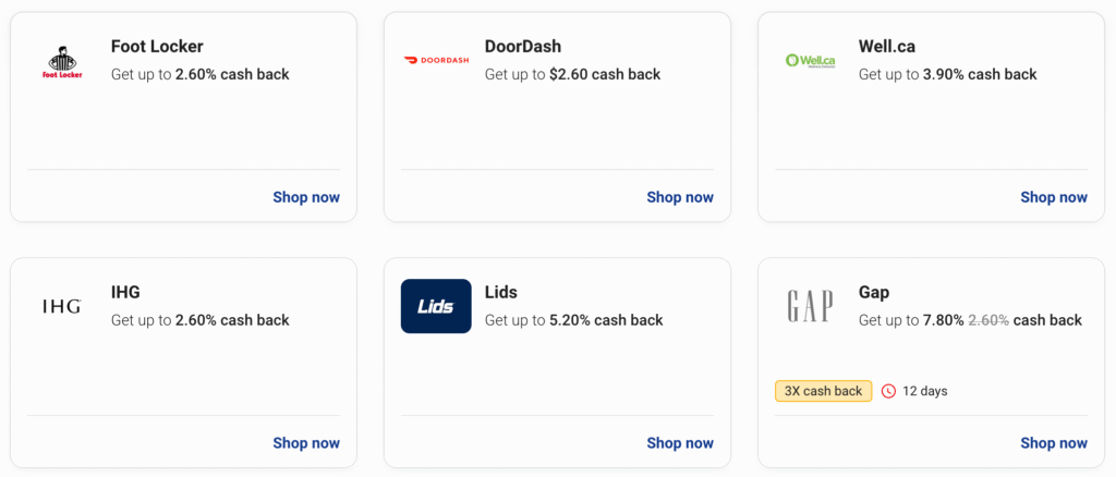 Avion Levels - Cash back offers EN