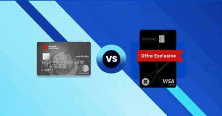 Comparatif : Carte BMO eclipse Visa Infinite vs Mastercard World Elite de la Banque Nationale - comparatif bmo bnc
