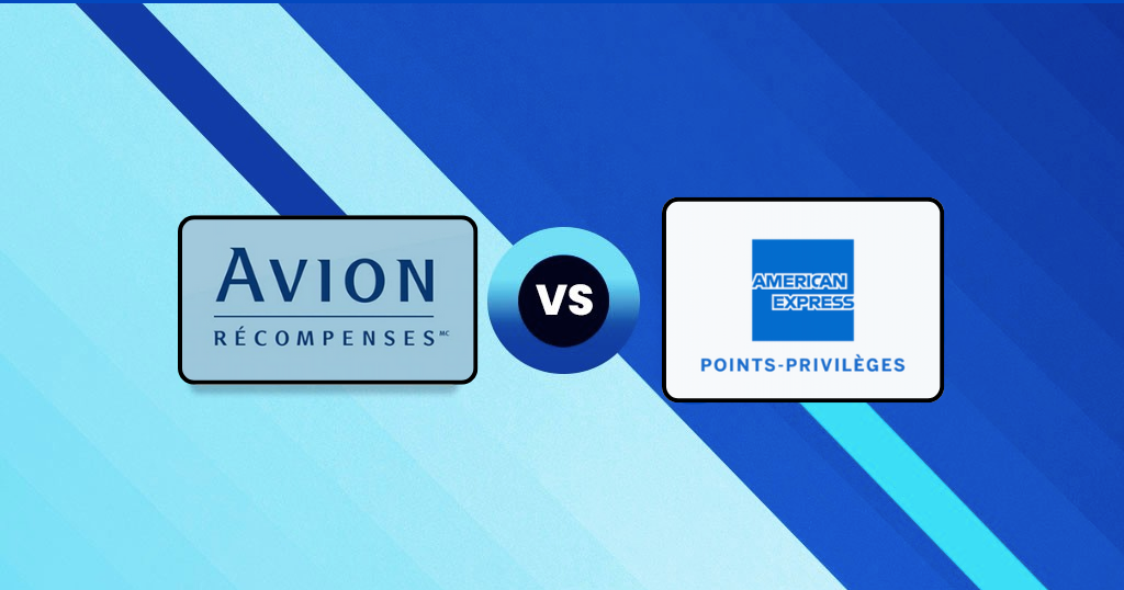 Comparatif : RBC Avion Récompenses vs. Points-Privilèges American Express - Français