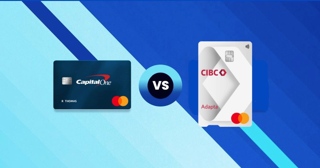 Comparatif : Carte Récompenses Intelligentes Mastercard de Capital One vs Carte CIBC Adapta Mastercard - capital one smart rewards vs cibc adapta