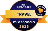 Milesopedia 2026 Awards: Best Programs, Credit Cards, and Bank Accounts in Canada - 2026 Awards Best Community Travel Credit Card