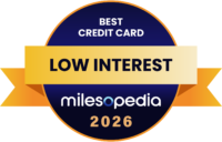 Milesopedia 2026 Awards: Best Programs, Credit Cards, and Bank Accounts in Canada - 2026 Awards Best Low Interest Rate Credit Card