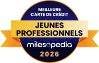Palmarès Milesopedia 2026 : meilleurs programmes, cartes de crédit et comptes bancaires au Canada - Palmares2026 Meilleure carte de crédit pour les jeunes professionnels