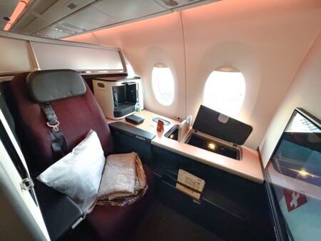 Avis : SWISS A350-900 | Nouvelle Classe Affaires Senses | YUL-ZRH - Suite Simple 02