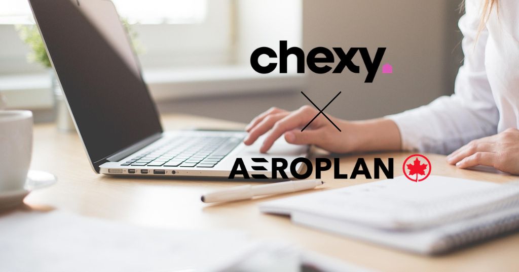 Chexy : gagnez jusqu'à 9 000 points Aéroplan en payant vos impôts - chexy et aeroplan cover
