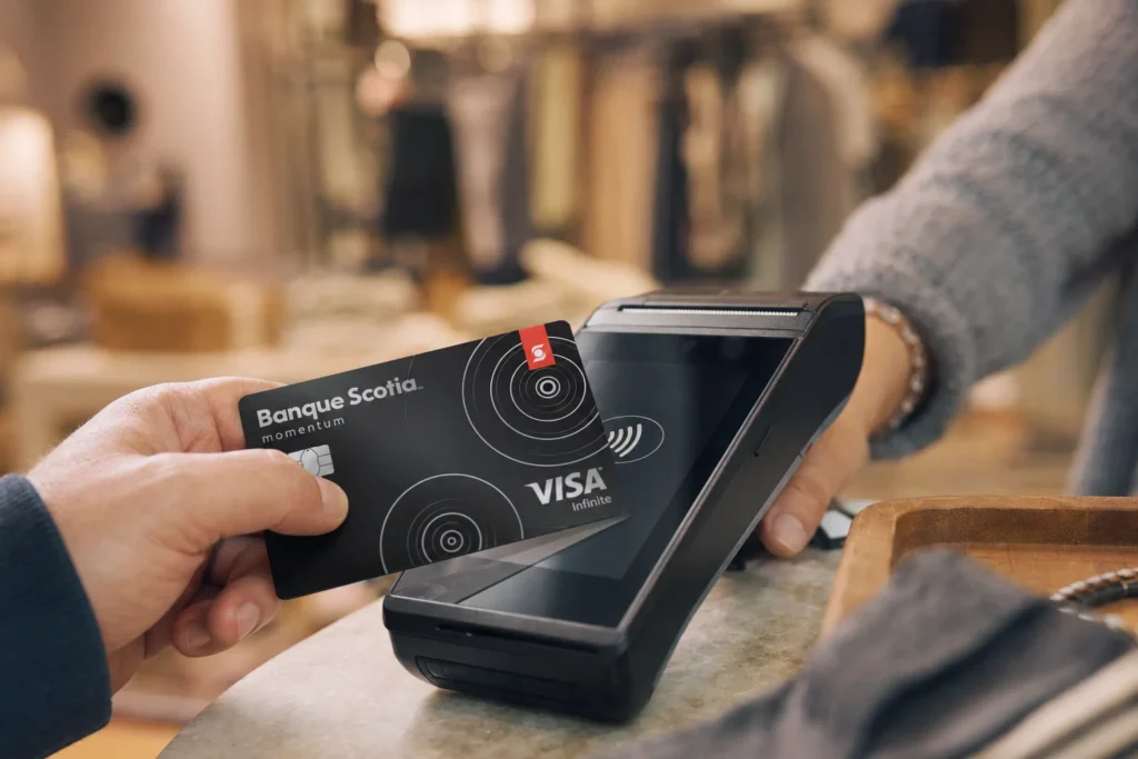 Comment optimiser le taux de remise de 10% de la Carte Visa Infinite Momentum Scotia - Carte Visa Infinite Momentum Scotiaᴹᴰ — Caisse de magasin